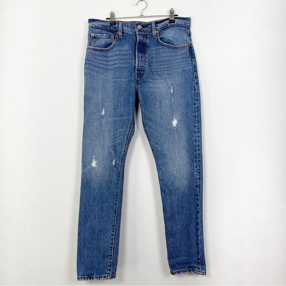 Levi's Women's High Rise Jeans - Blue - Picture 3 of 16